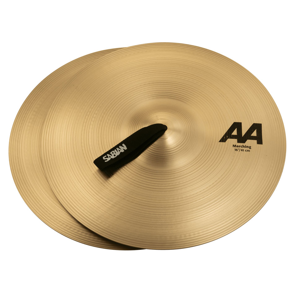 Sabian 16" AA Marching Band Crash Cymbal Pair