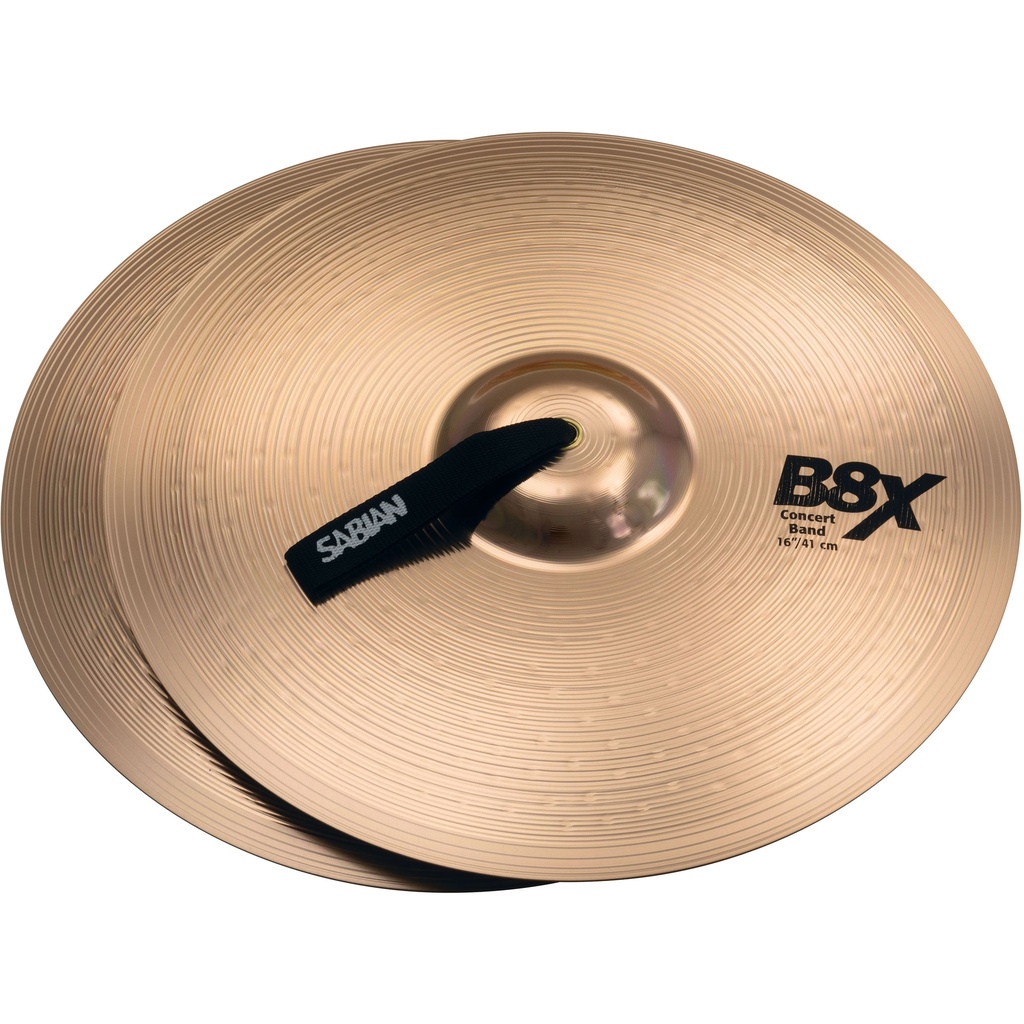 Sabian 16" B8X Concert Band Crash Cymbal Pair