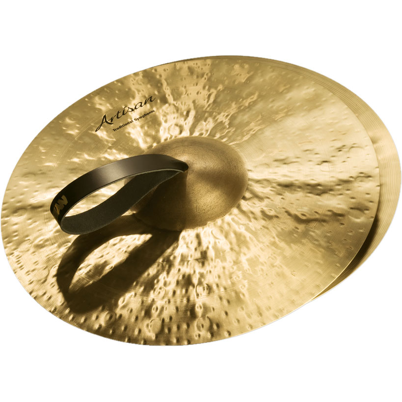 Sabian 17" Artisan Traditional Symphonic M. Light Crash Cymbal Pair