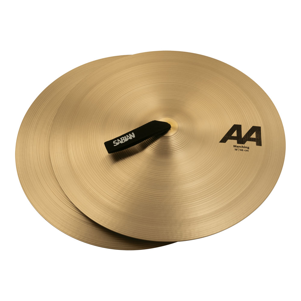 Sabian 18" AA Marching Band Crash Cymbal Pair