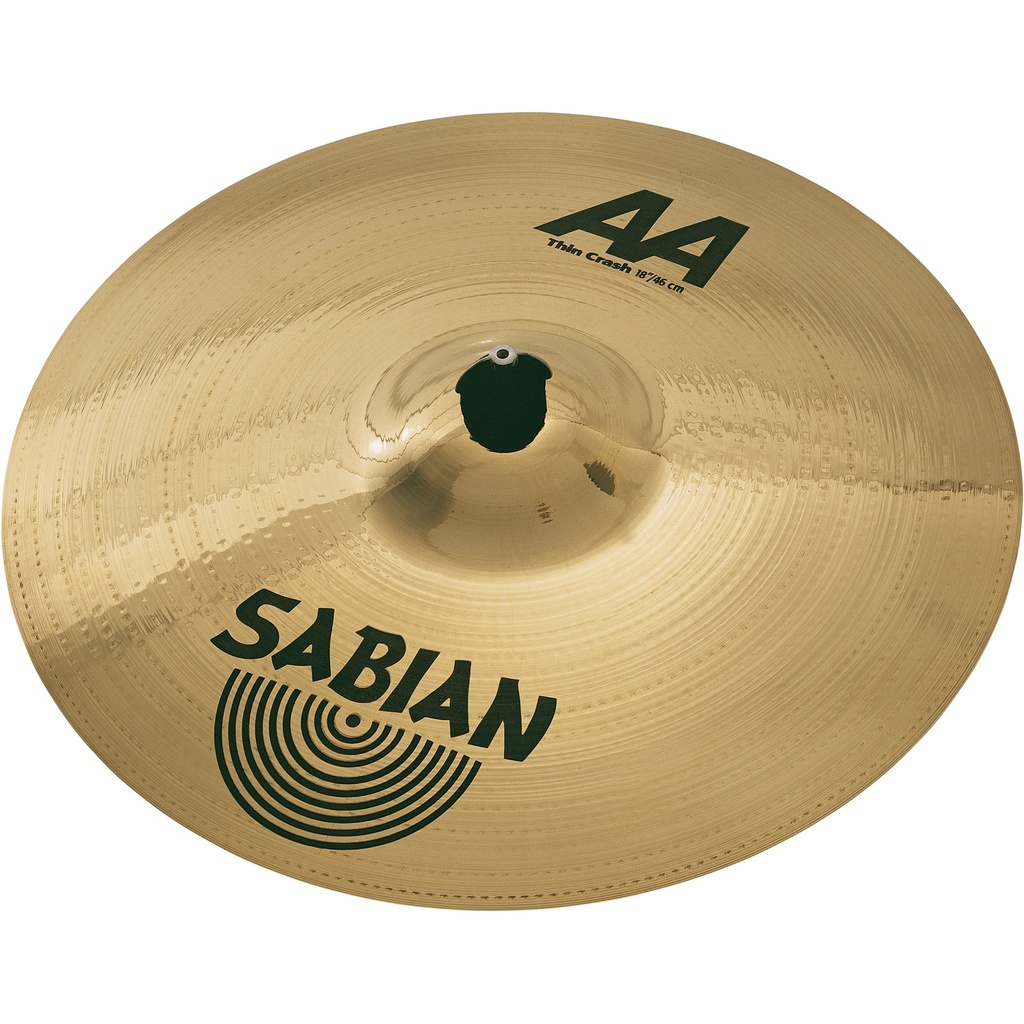Sabian 18" AA Thin Crash Cymbal