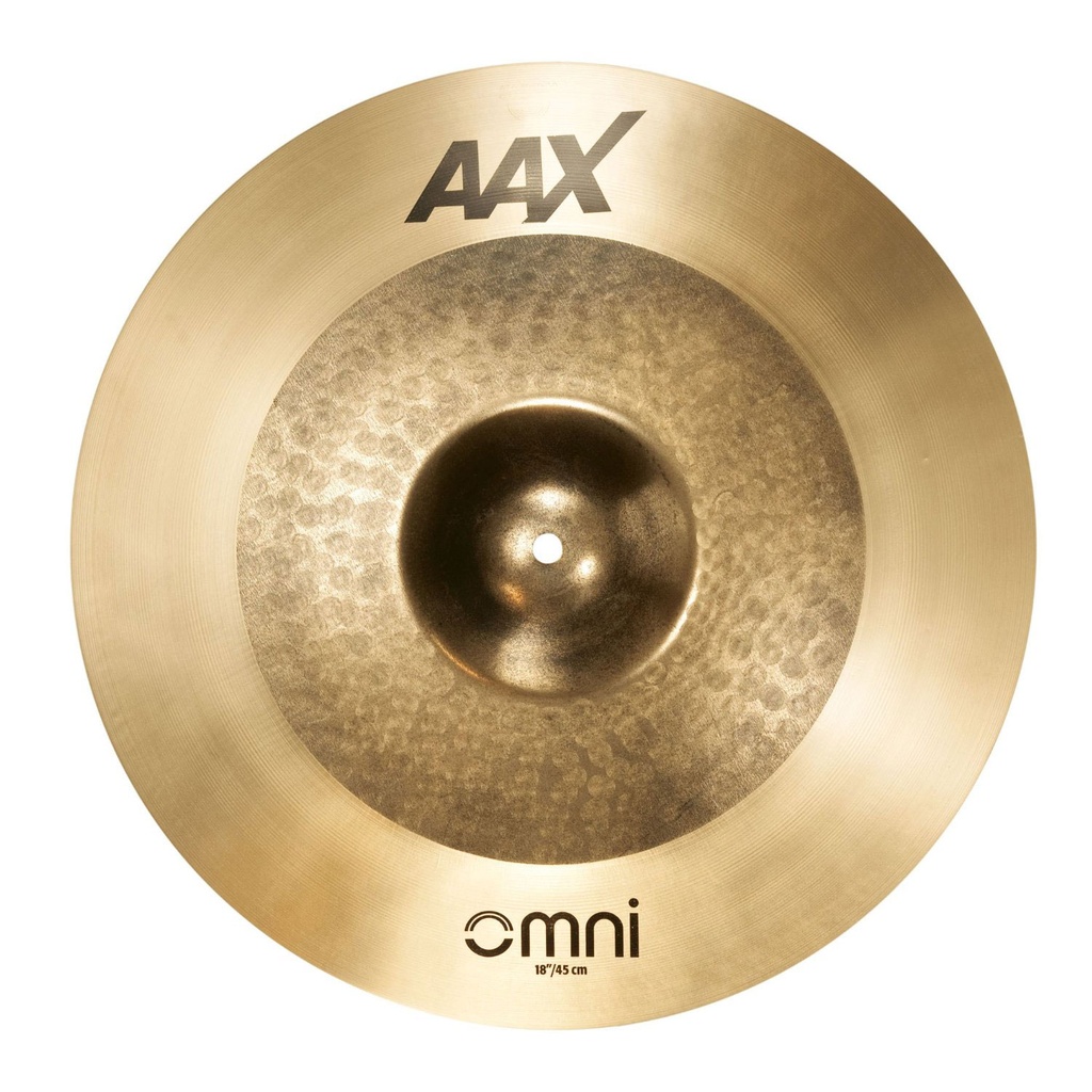 Sabian 18" AAX Omni Ride Cymbal - Natural Finish