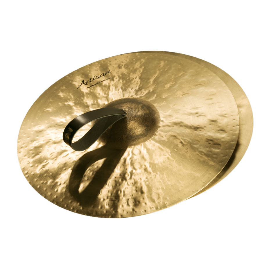 Sabian 18" Artisan Traditional Symphonic M. Light Crash Cymbal Pair