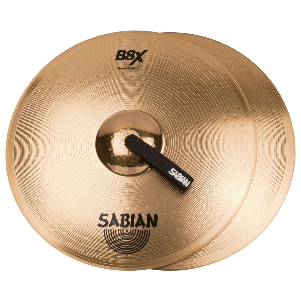 Sabian 18" B8X Band Crash Cymbal Pair