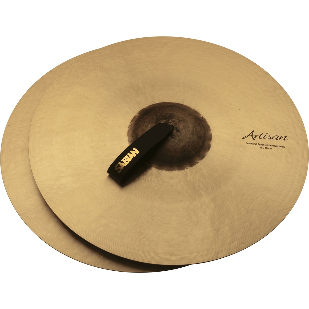 Sabian 19" Artisan Traditional Symphonic M. Heavy Crash Cymbal Pair