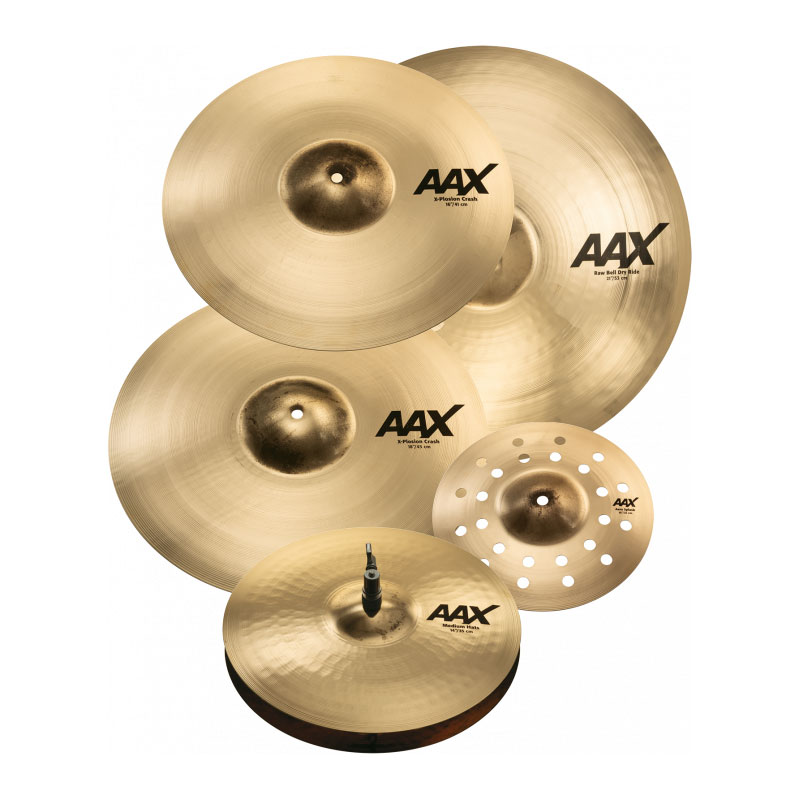 Sabian AAX Praise and Worship Cymbal Box Set with Brilliant Finish
