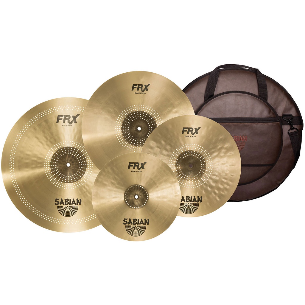 Sabian FRX Performance 4-Piece Cymbal Box Set (HH-2xCr-Ri)