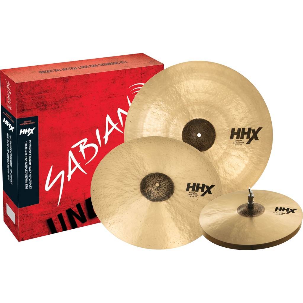 Sabian HHX Complex Performance Cymbal Box Set
