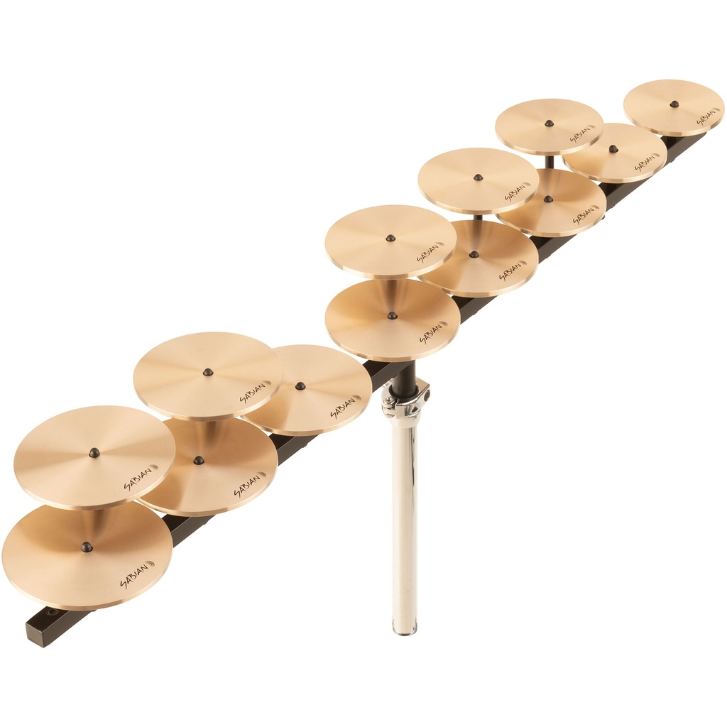 Sabian Low Octave Crotale Set with Bar and Stand