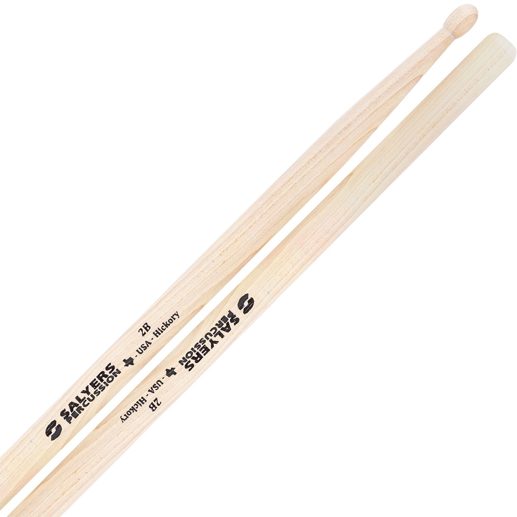 Salyers Percussion 2B Hickory Drum Set Sticks