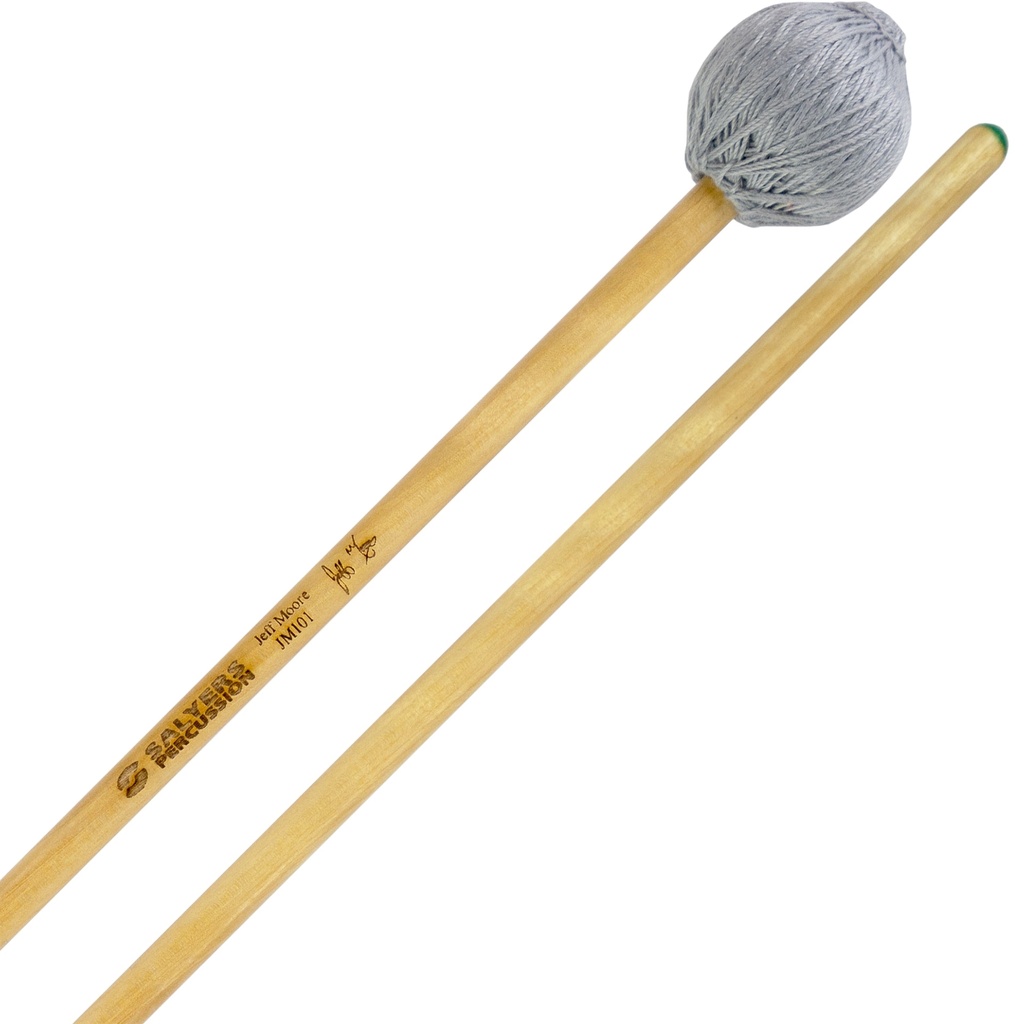 Salyers Percussion Jeff Moore Soft Marimba Mallets w/ Birch Handles