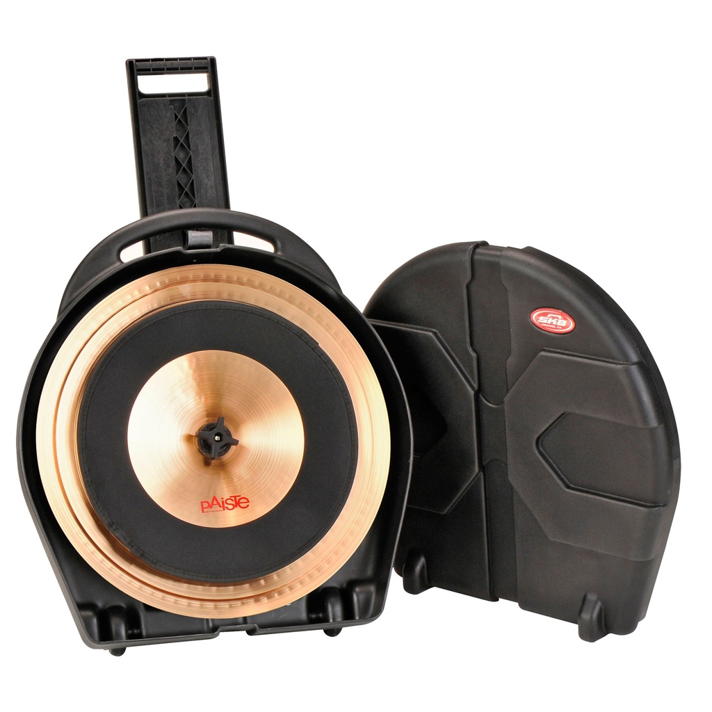 SKB 22" Cymbal Vault with Pull-Along on Wheels