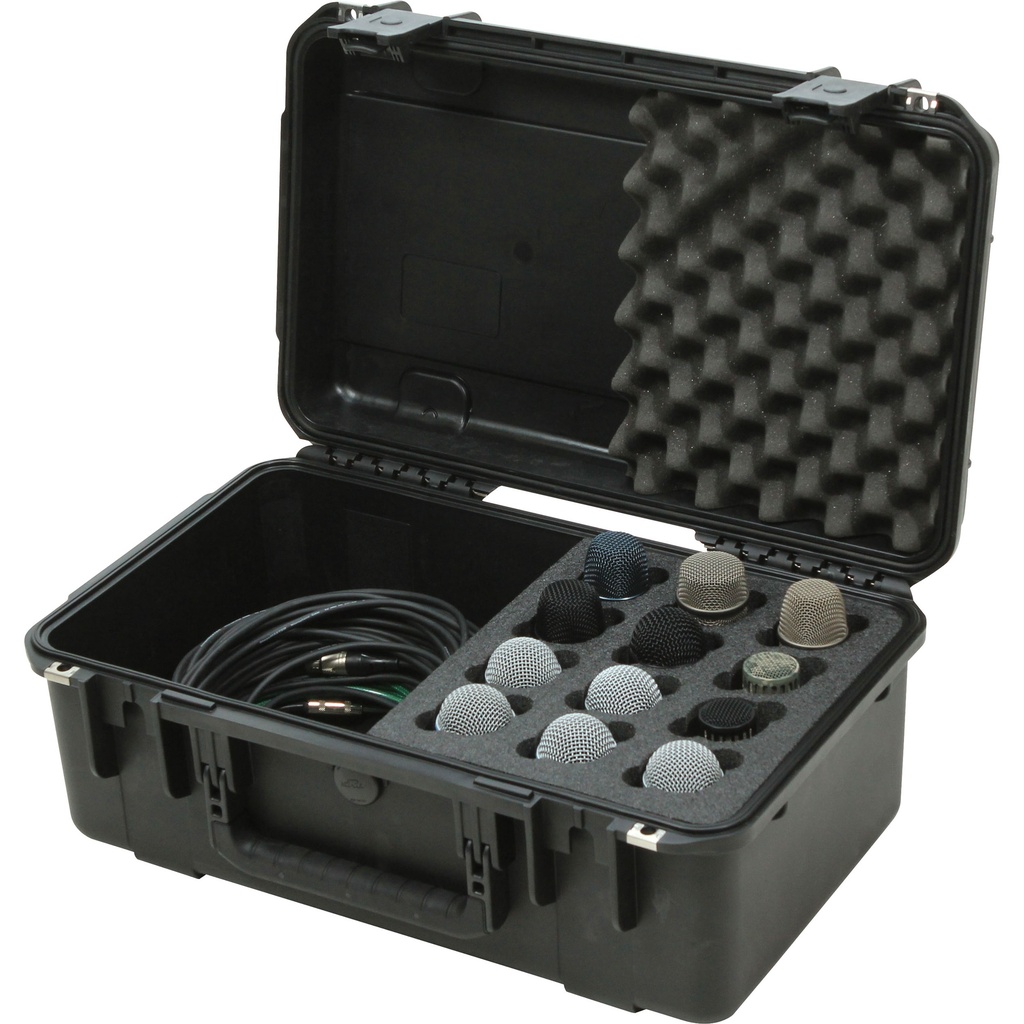 SKB iSeries Waterproof 12-Microphone Case