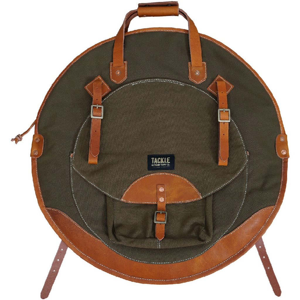Tackle Instrument Supply Co. Backpack Cymbal Case - Forest Green 22"