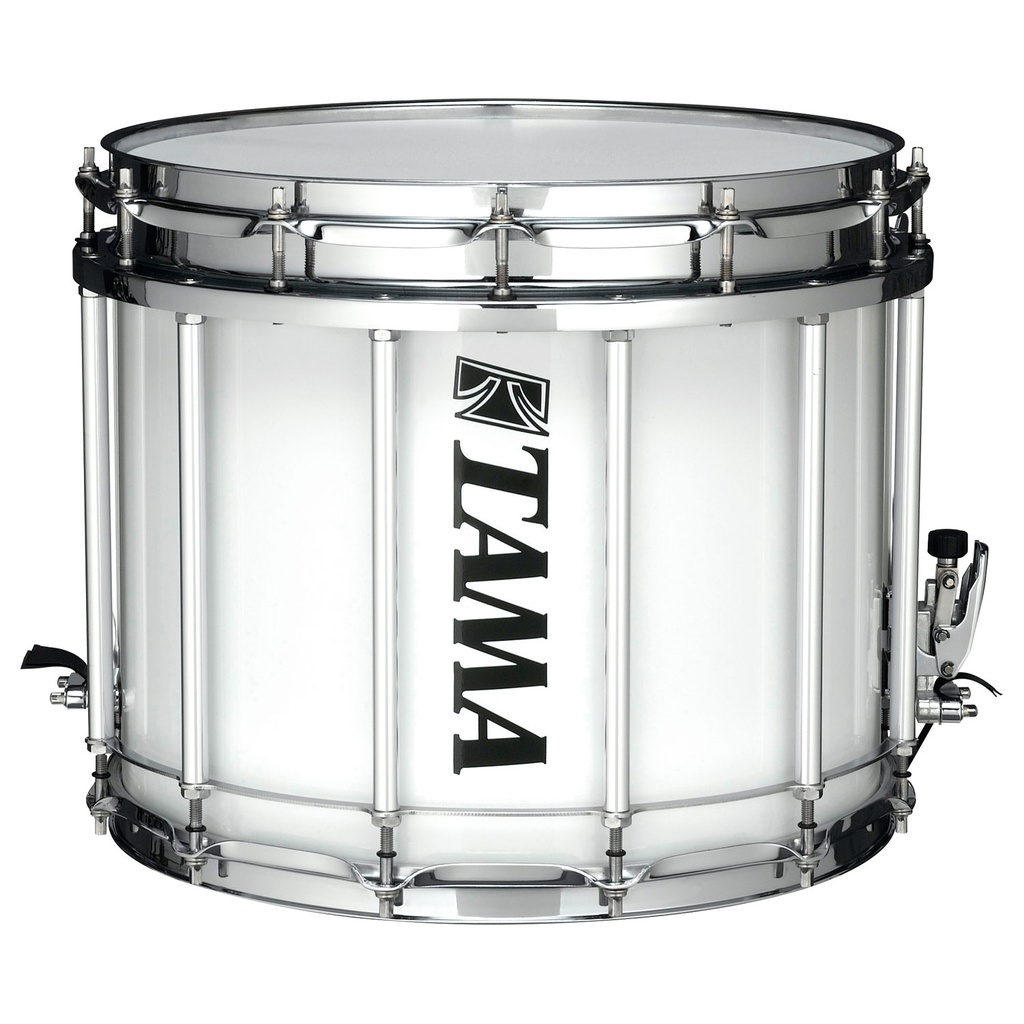Tama 12" x 14" StarLight Marching Snare in Sugar White