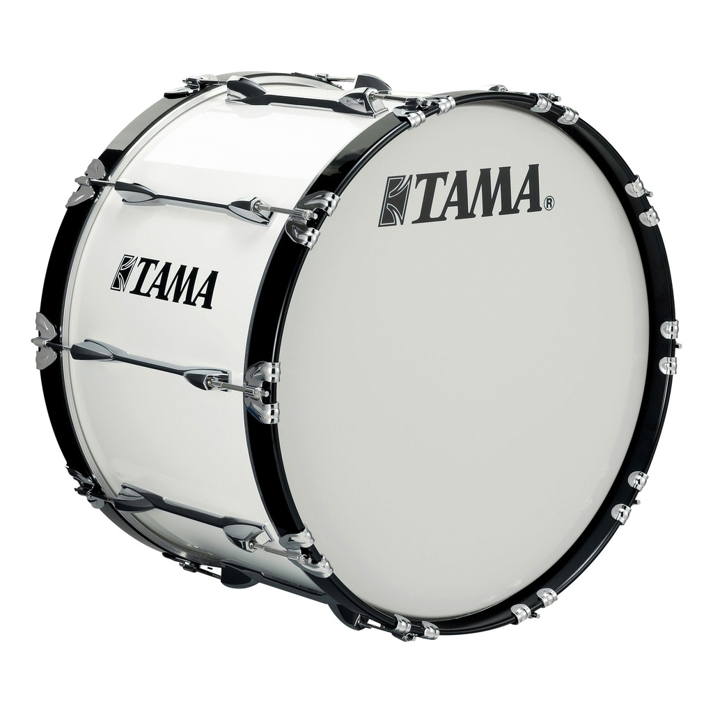 Tama 14" x 24" StarLight Marching Bass in Sugar White