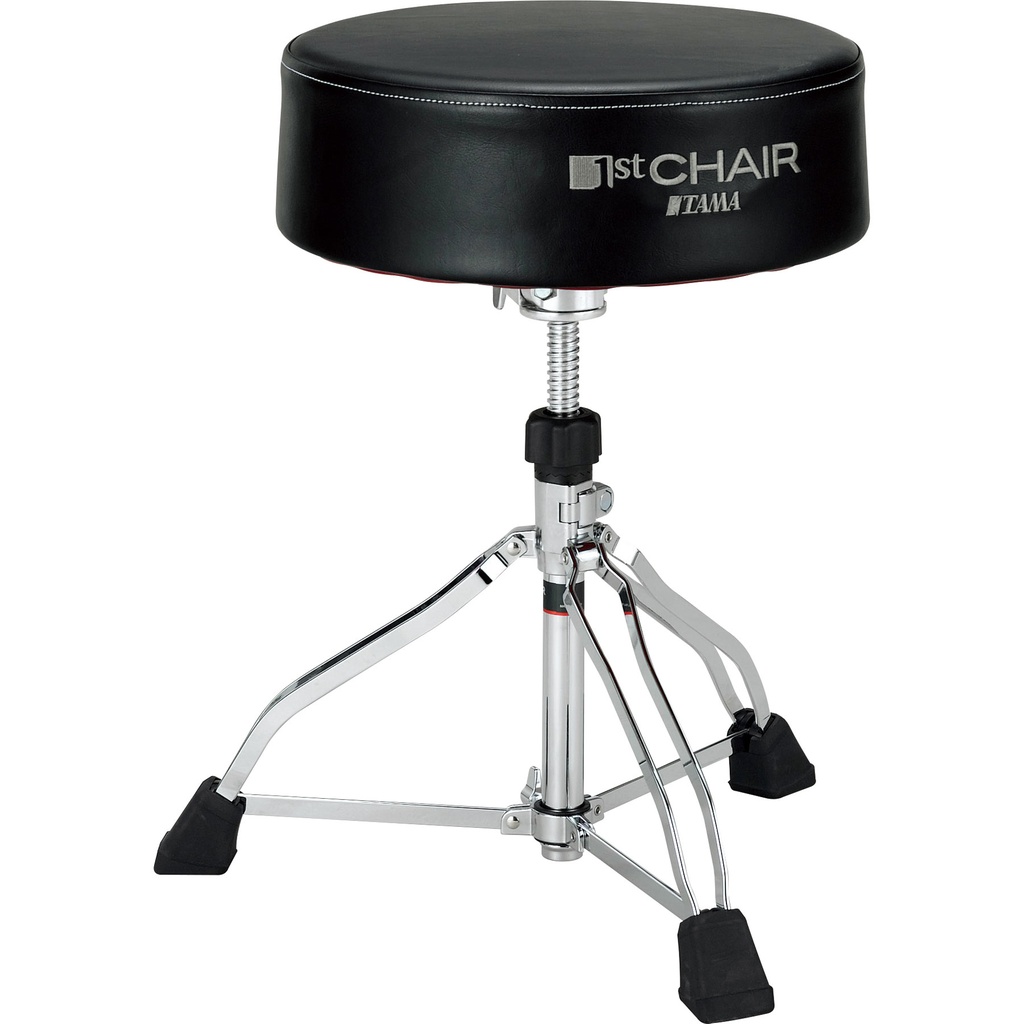 Tama 1st Chair Round Rider XL Trio Drum Set Throne in Black