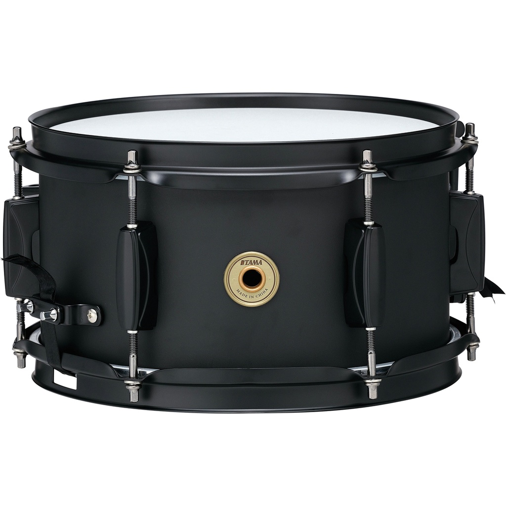 Tama 5.5" x 10" Metalworks Steel Snare Drum in Matte Black