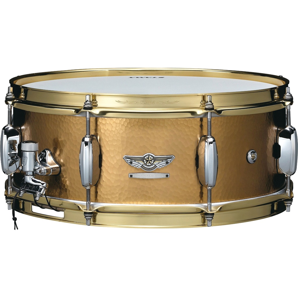 Tama 5.5" x 14" Star Reserve Hand Hammered Brass Snare Drum