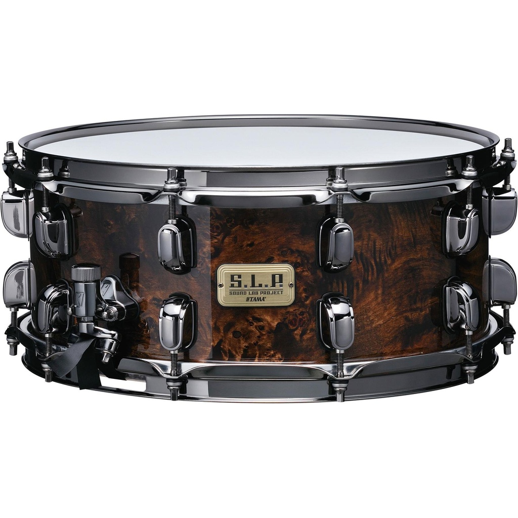 Tama 6" x 14" S.L.P. G-Maple Snare Drum in Kona Mappa Burl
