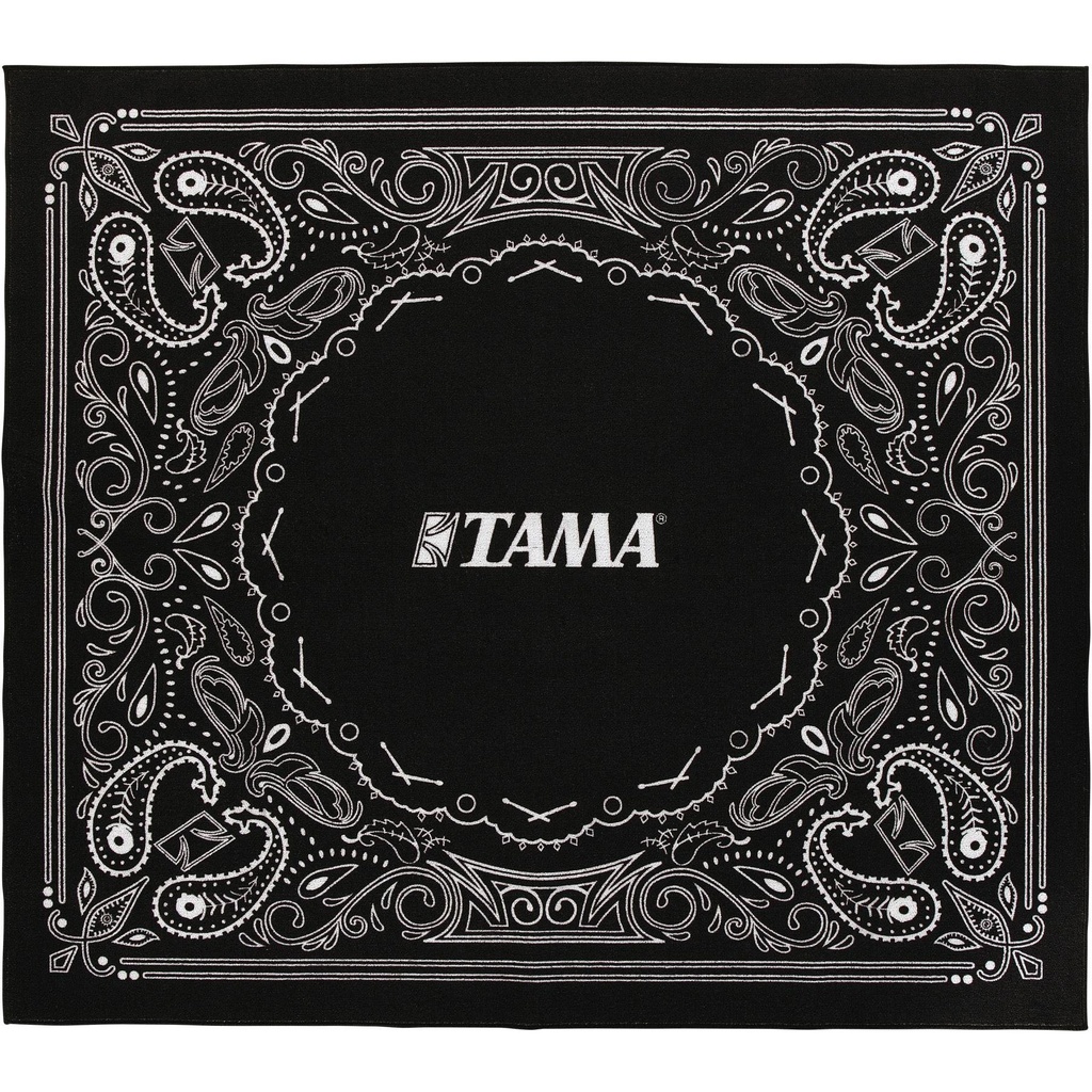 Tama 72" x 80" Paisley Pattern Drum Rug