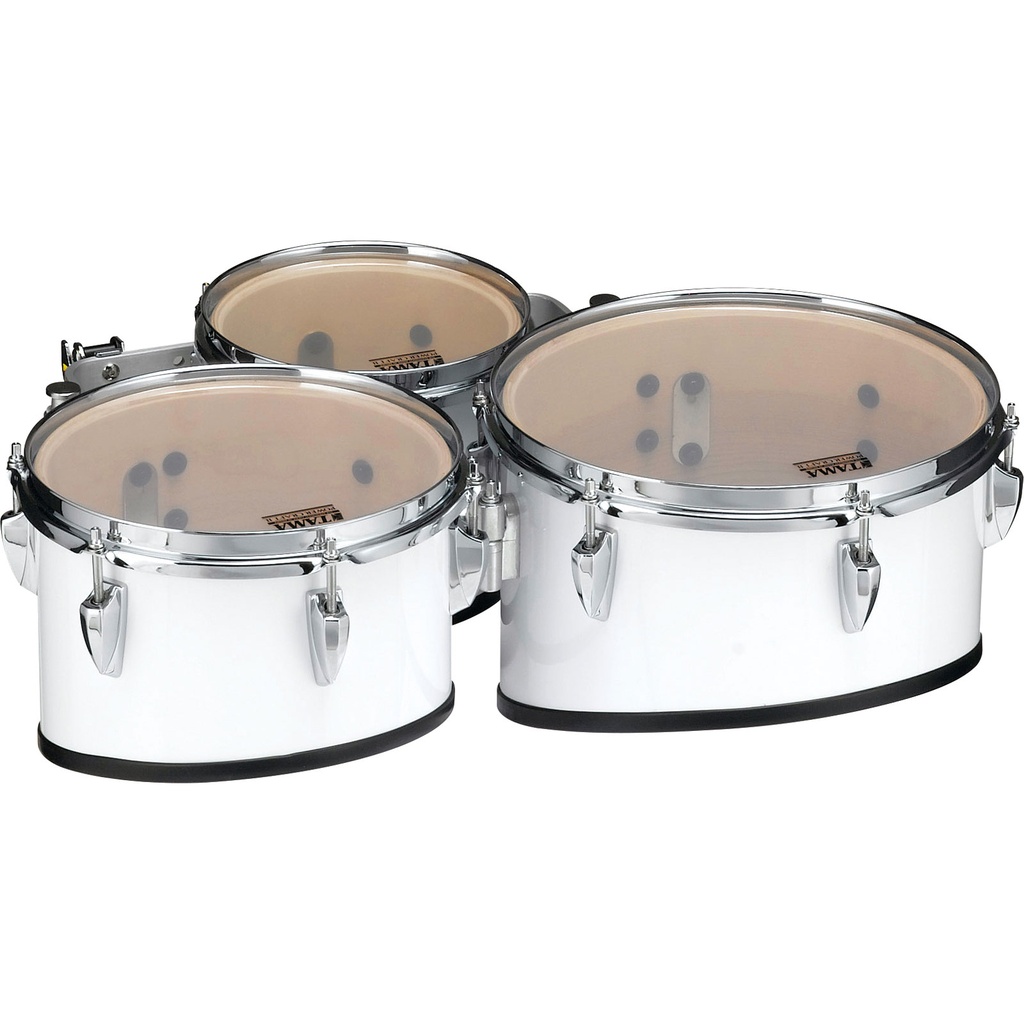 Tama 8-10-12" StarLight Marching Tenors in Sugar White
