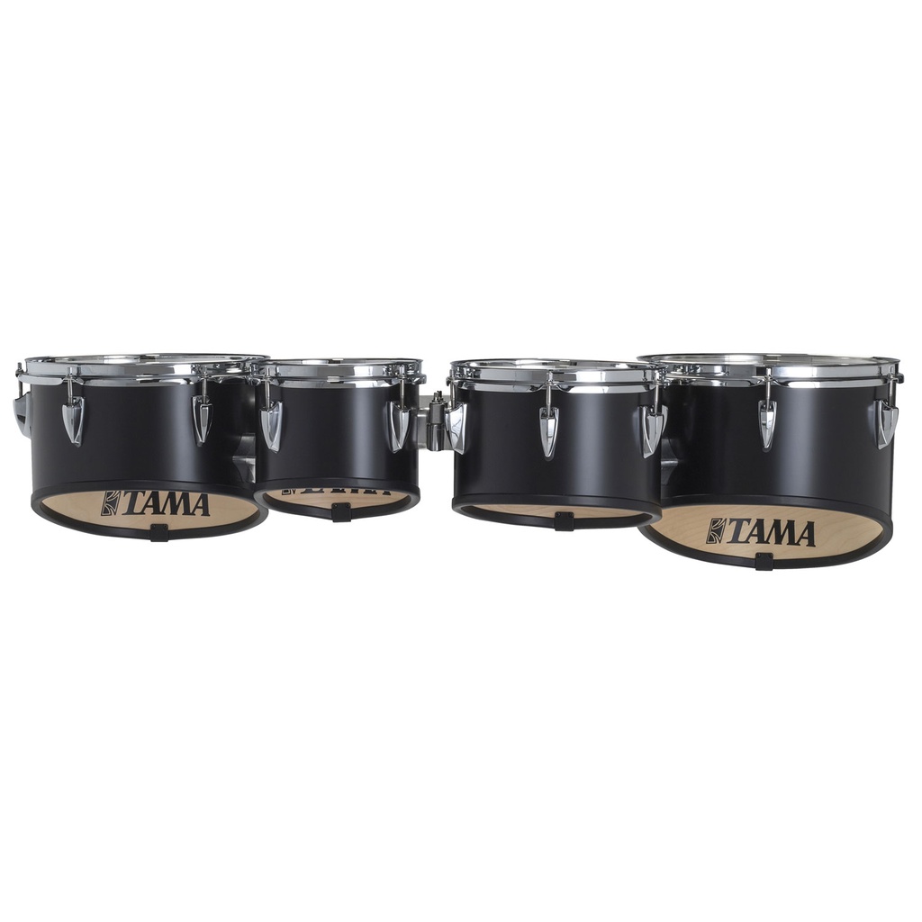 Tama 8-10-12-13" StarLight Marching Tenors in Satin Black