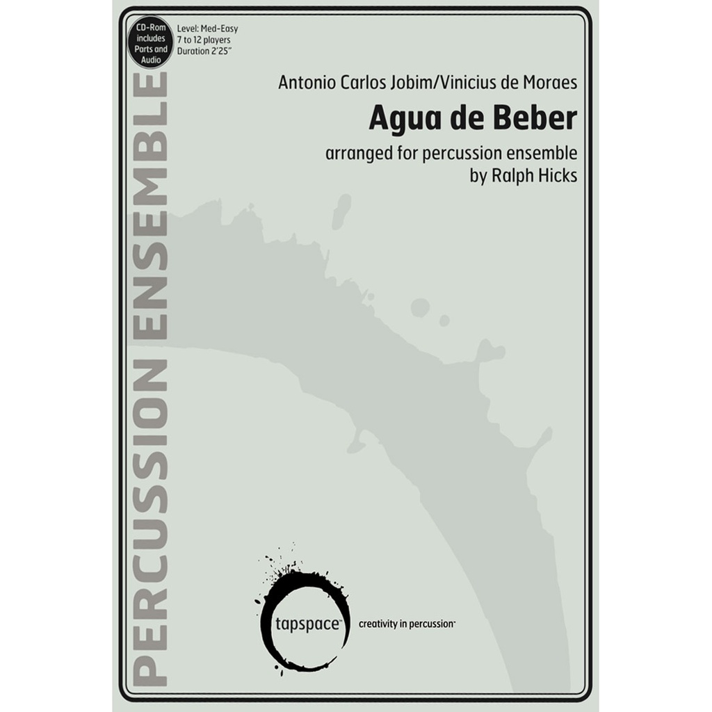 Tapspace Agua de Beber by Antonio Jobim/Moraes arr. Ralph Hicks