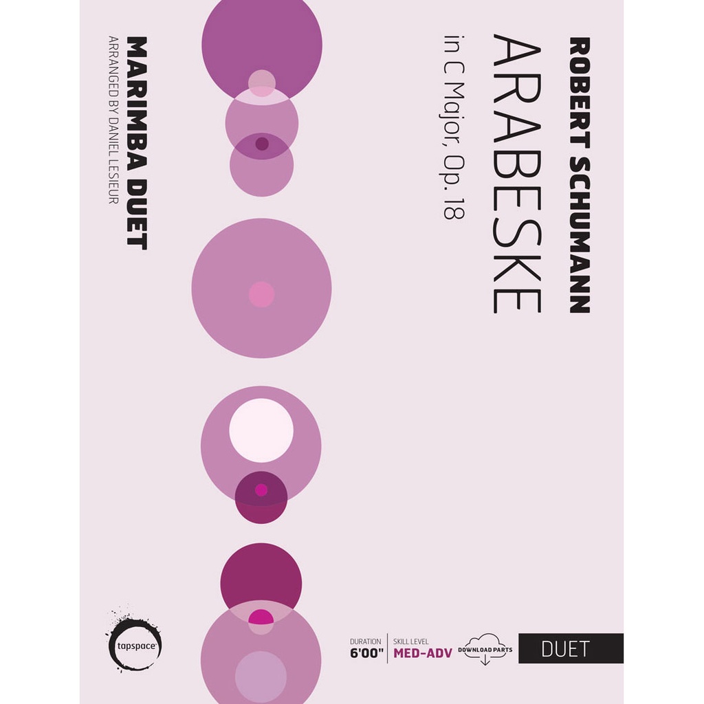 Tapspace Arabeske by Robert Schumann arr. Daniel Lesieur