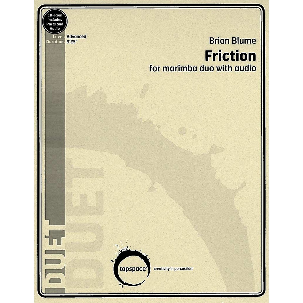 Tapspace Friction by Brian Blume