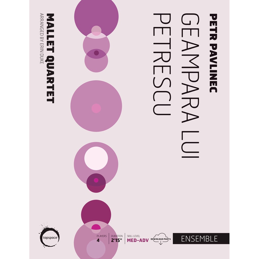 Tapspace Geampara Lui Petrescu by Petr Pavlinec arr. Erin Duke