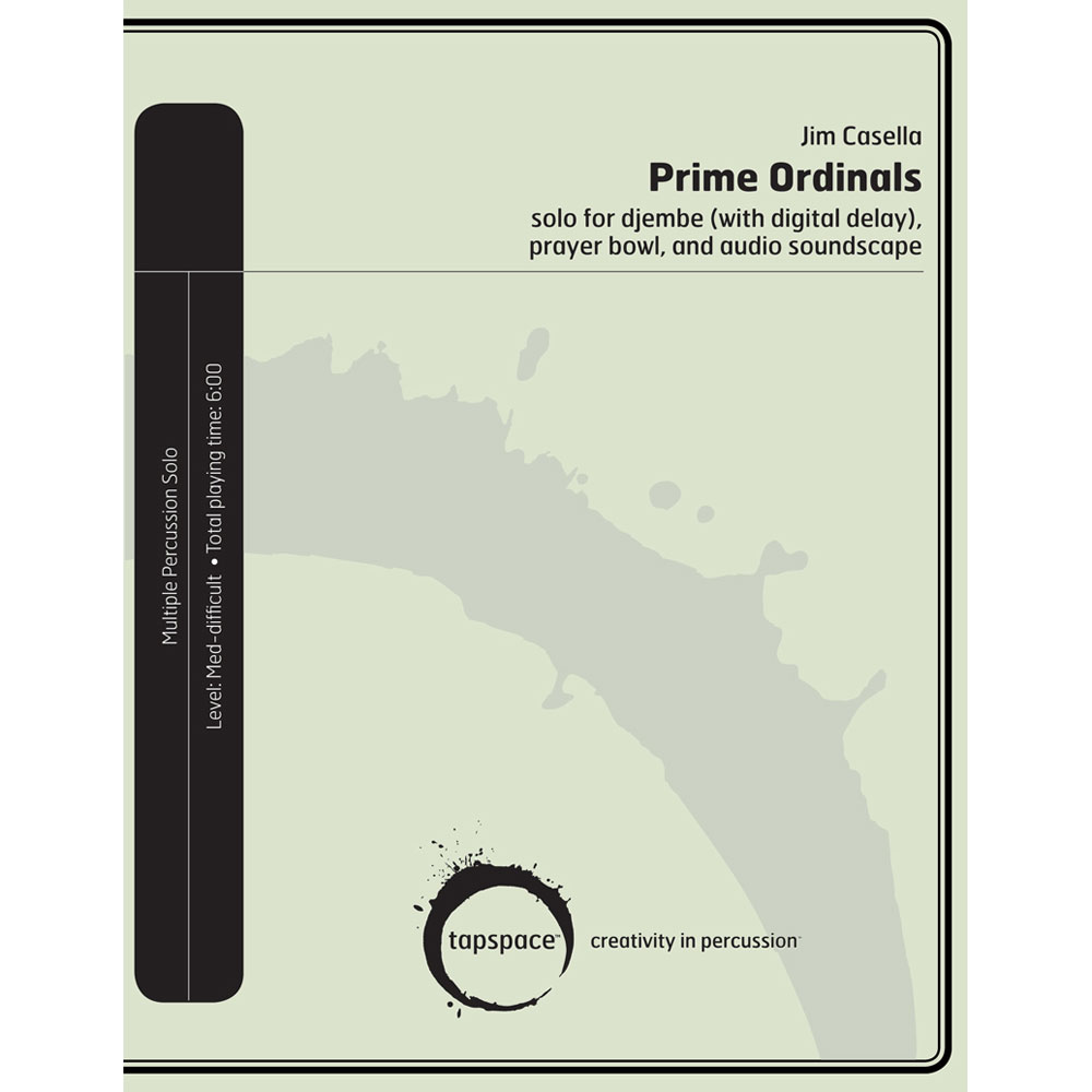 Tapspace Prime Ordinals by Jim Casella