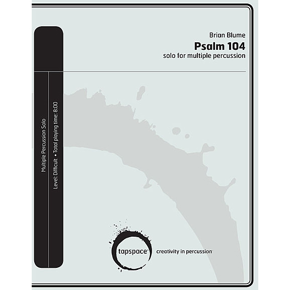 Tapspace Psalm 104 by Brian Blume