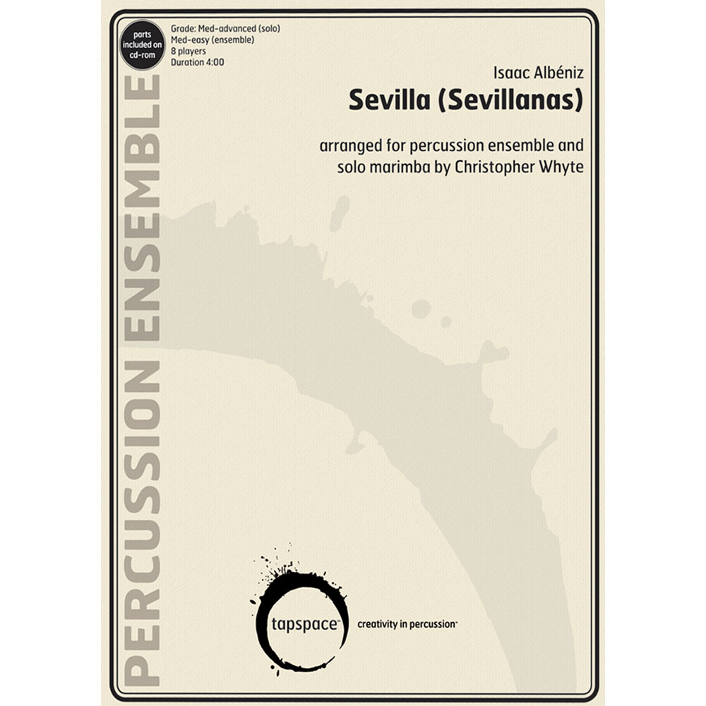 Tapspace Sevilla (Sevillanas) by Isaac Albeniz arr. Christopher Whyte