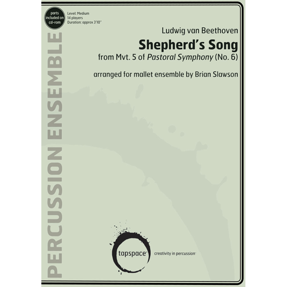 Tapspace Shepherd's Song by Ludwig van Beethoven arr. Brian Slawson