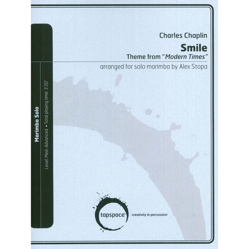 Tapspace Smile by Charles Chaplin arr. Alex Stopa