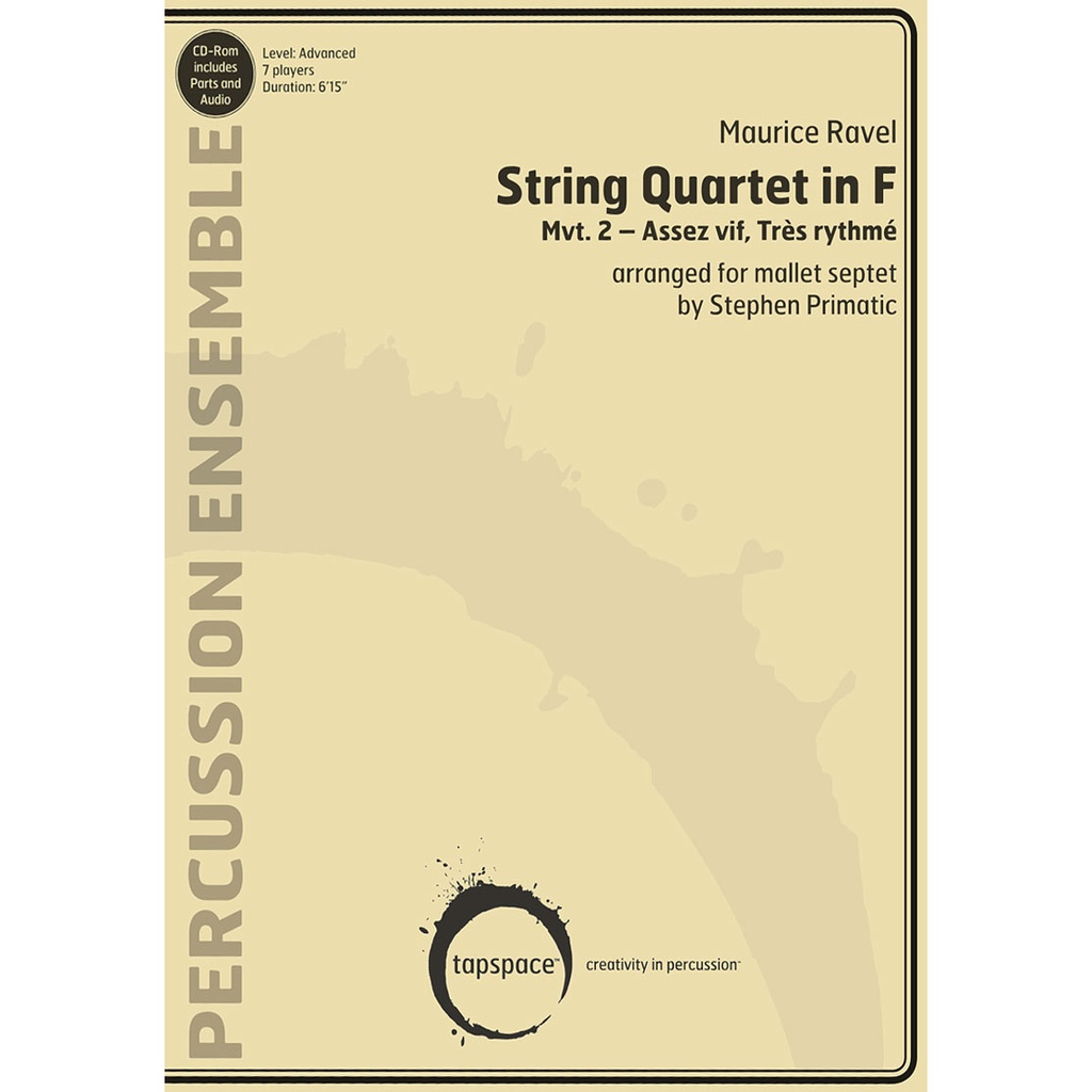 Tapspace String Quartet in F Mvt. II by Maurice Ravel arr. Primatic