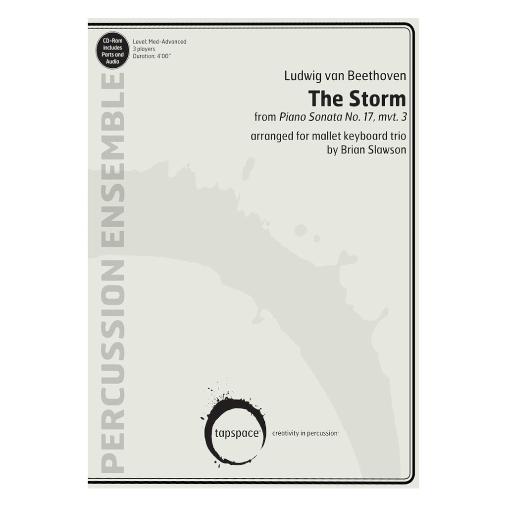 Tapspace The Storm by Ludwig van Beethoven arr. Brian Slawson