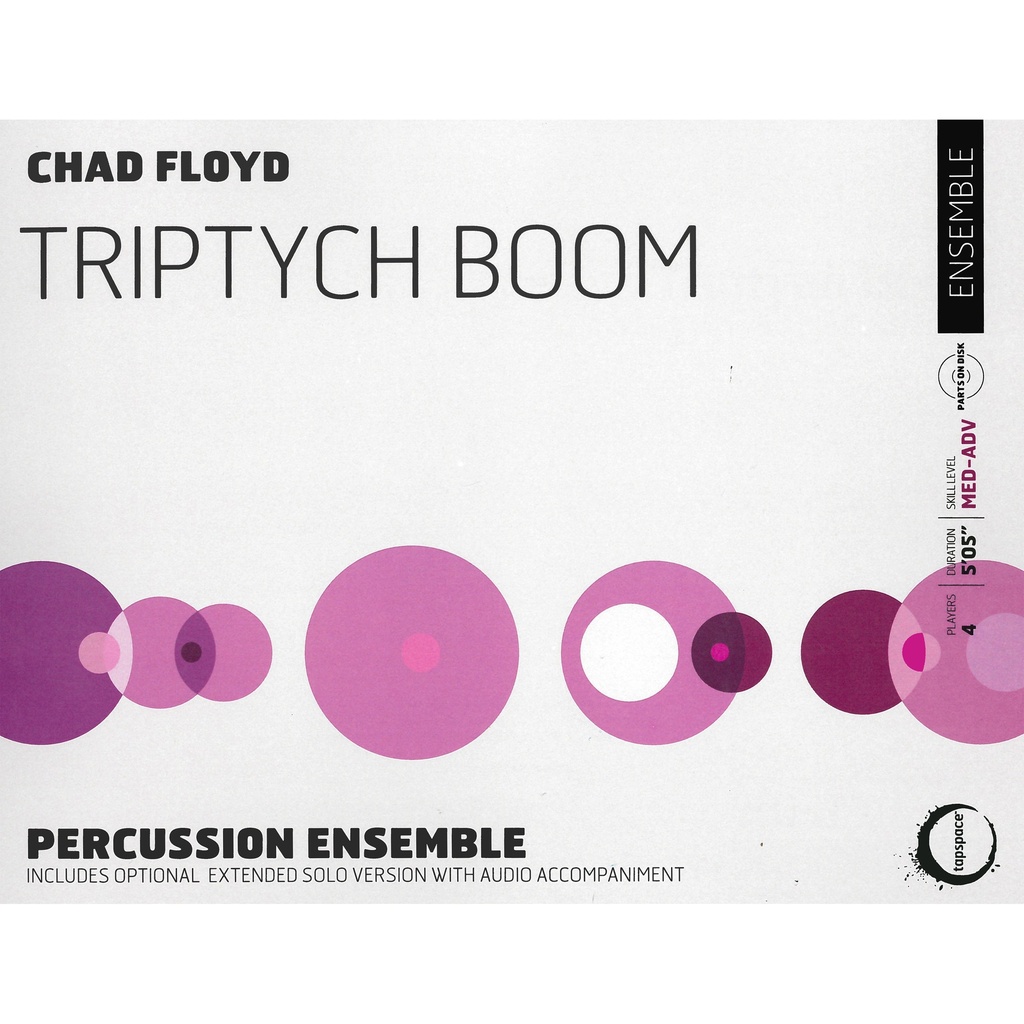Tapspace Triptych Boom by Chad Floyd