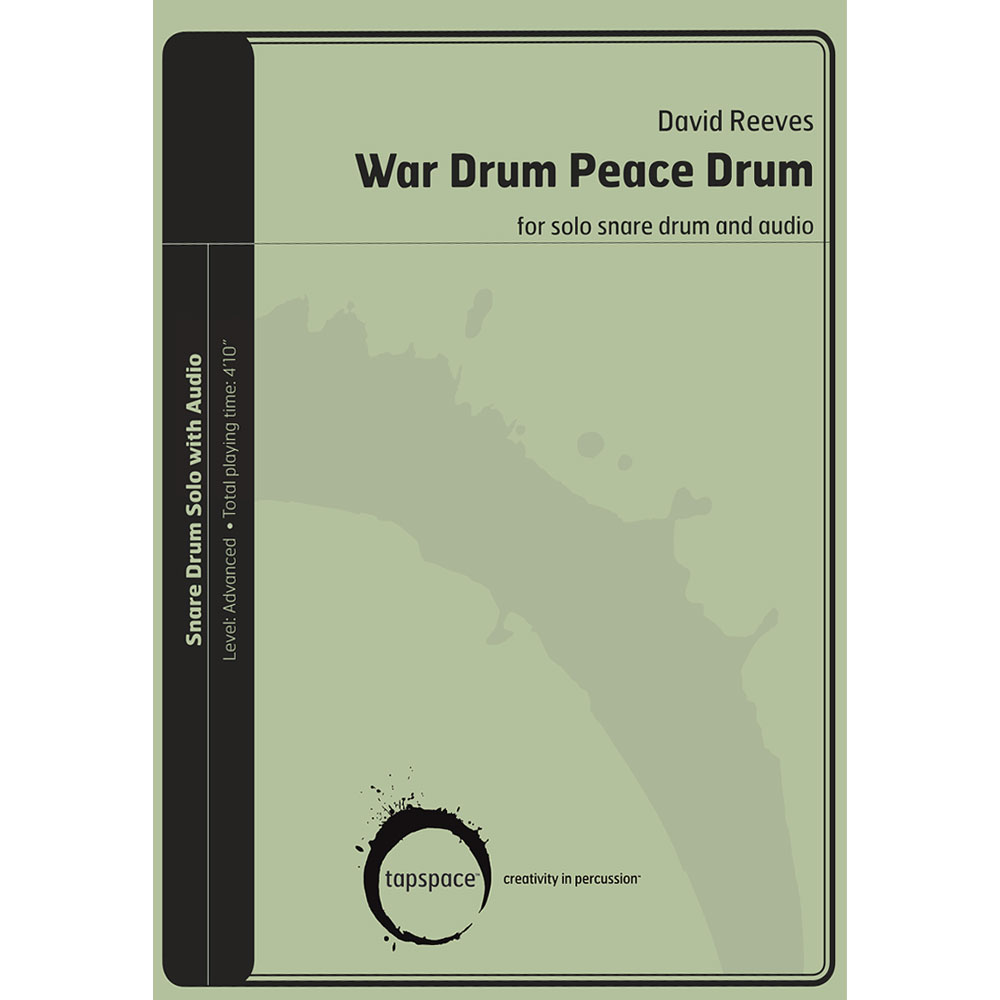 Tapspace War Drum Peace Drum by David Reeves