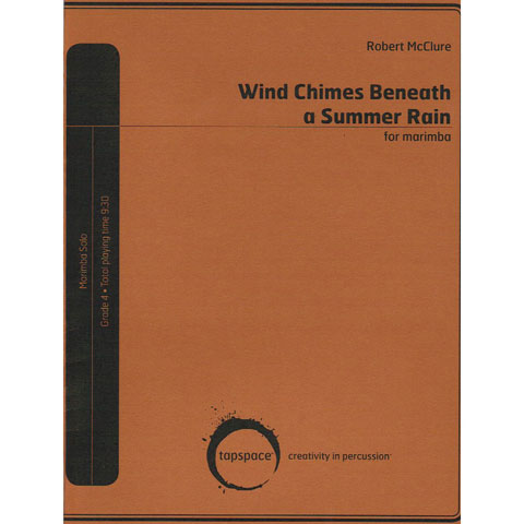 Tapspace Wind Chimes Beneath a Summer Rain by Robert McClure