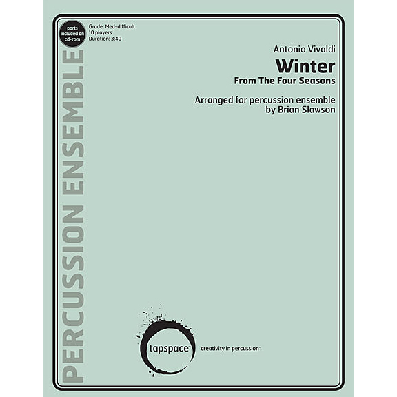 Tapspace Winter by Antonio Vivaldi arr. Brian Slawson