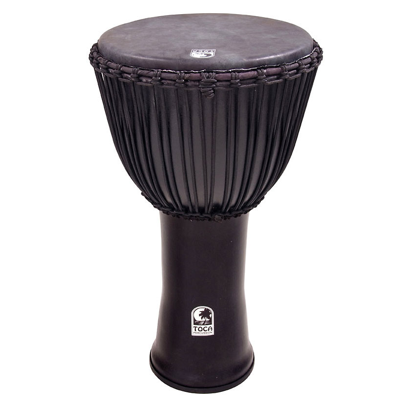 Toca 14" Black Mamba Rope Tuned Djembe