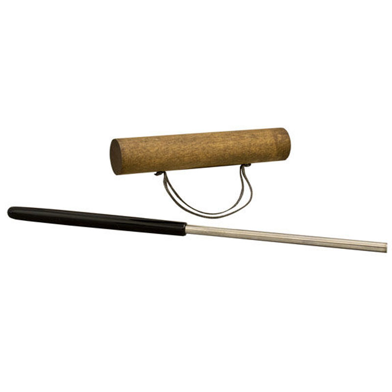 Treeworks Hand Held Triangle Holder with Stainless Steel Beater
