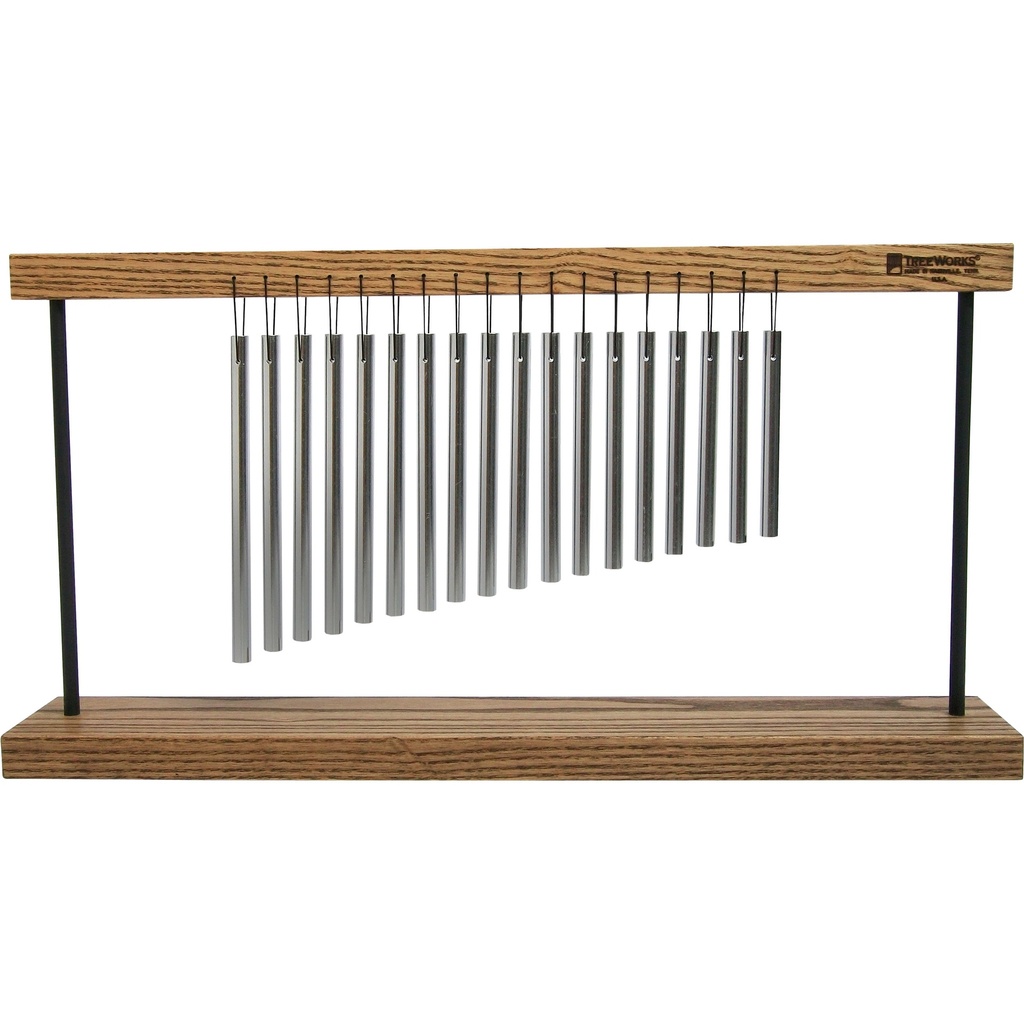 Treeworks Medium Table Top Chime with Hardwood Base