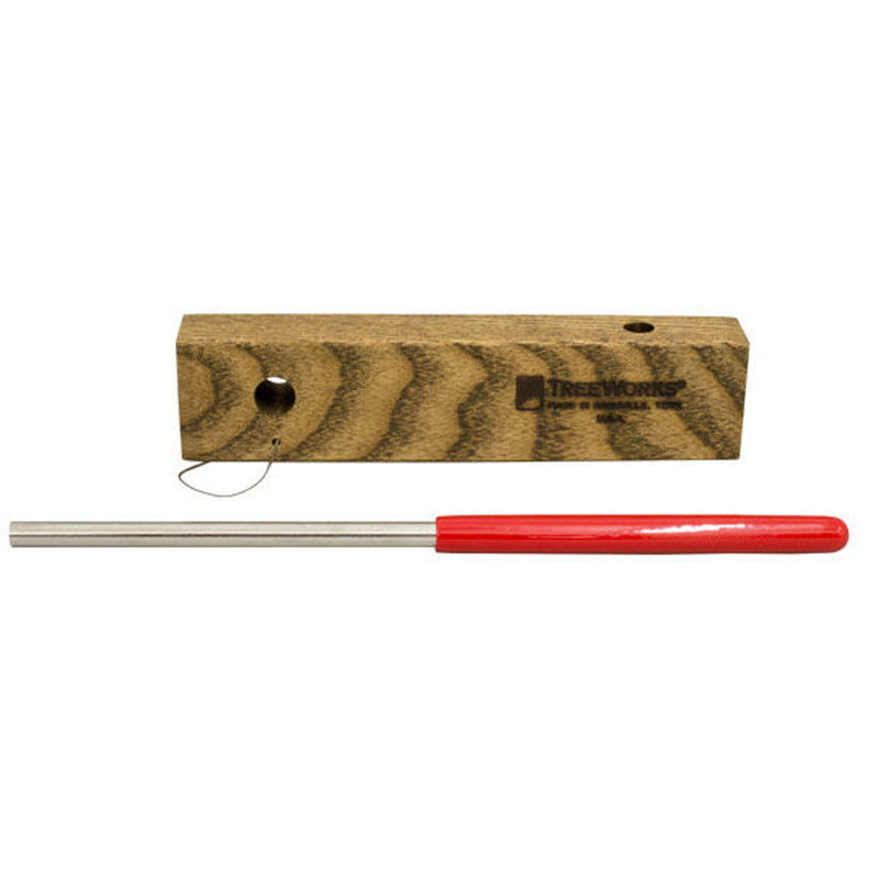 Treeworks Mountable Triangle Holder with Stainless Steel Beater