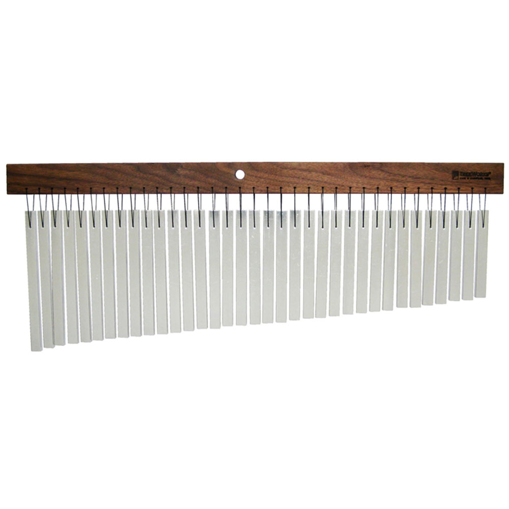 Treeworks Single Row Flat Bar Wind Chimes