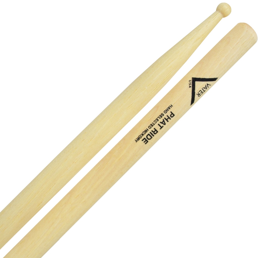Vater Phat Ride Drumsticks with Wood Tips