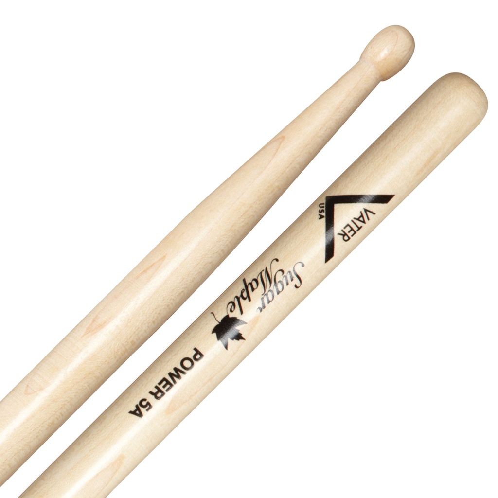 Vater Sugar Maple Power 5A Sticks with Wood Tips