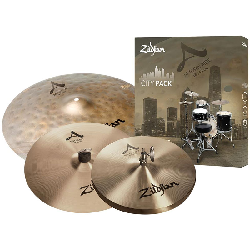 Zildjian ACITYP248 A City Cymbal Box Set (12HH/14Cr/18Ri)